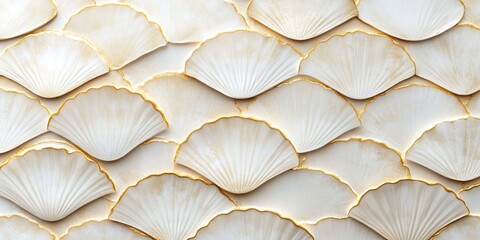 White background with a subtle, gold, repeating pattern