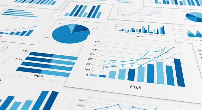 Visualizing Financial Data and Business Performance With Multiple Charts and Graphs