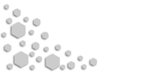 Scientific, technological molecular medical background. hexagon DNA network. black, white, blue, honeycomb, hexagonal, 3d papercut, polygon, pattern. polygon hitch technology wallpaper. Seamless, arts