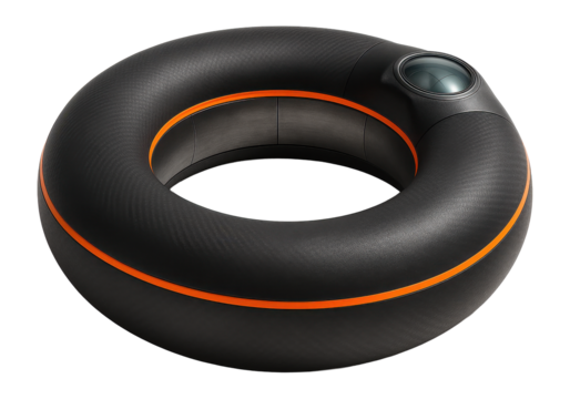 Toroidal descent module equipped with multi-layered thermal protection and radar altimeter