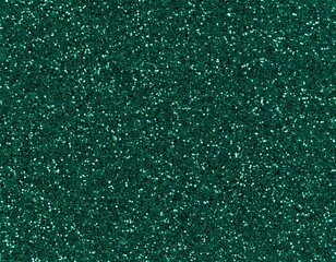 Obraz premium Teal Glitter Texture Close-Up Shot