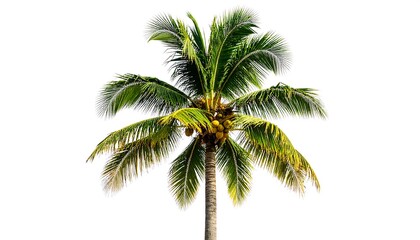 Tropical palm tree image
