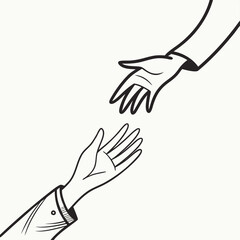 Obraz premium hand holding a fork