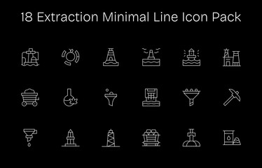 18 Minimal Line Vectors for Extraction Theme