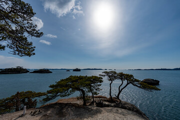 冬の松島 馬の背