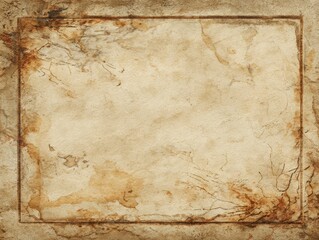 Aged Paper Texture: Grunge Background