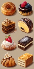 Sweet Treats: Delicious Pastries & Cakes