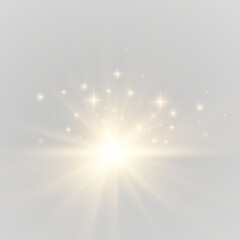 png yellow burst with bright sparkle explosion glowing magic light festive fireworks celebration...