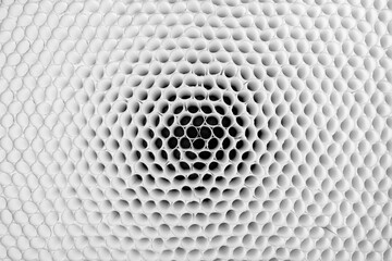 white cigarette tubes texture, top view