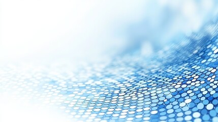 Light Blue Gradient Dot Matrix Soft Background: Minimalist Tech & Brand Design