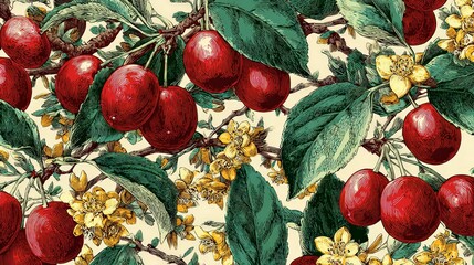  Cornelian Cherry background