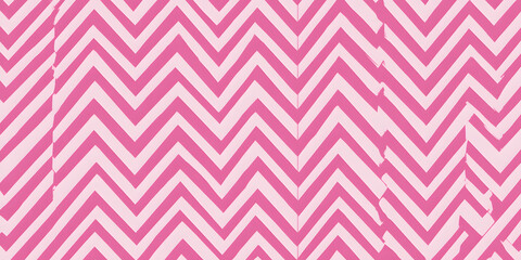 Background pattern seamless chevron pink and white gometric abstract vector deign.