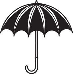 umbrella isolated on white background