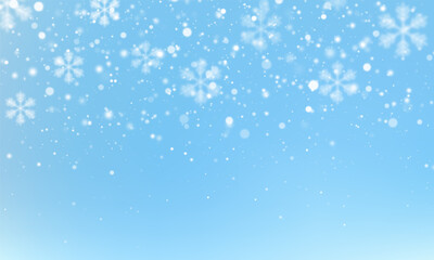 PNG Falling Snow and Snowflakes Overlay on Transparent Background	
