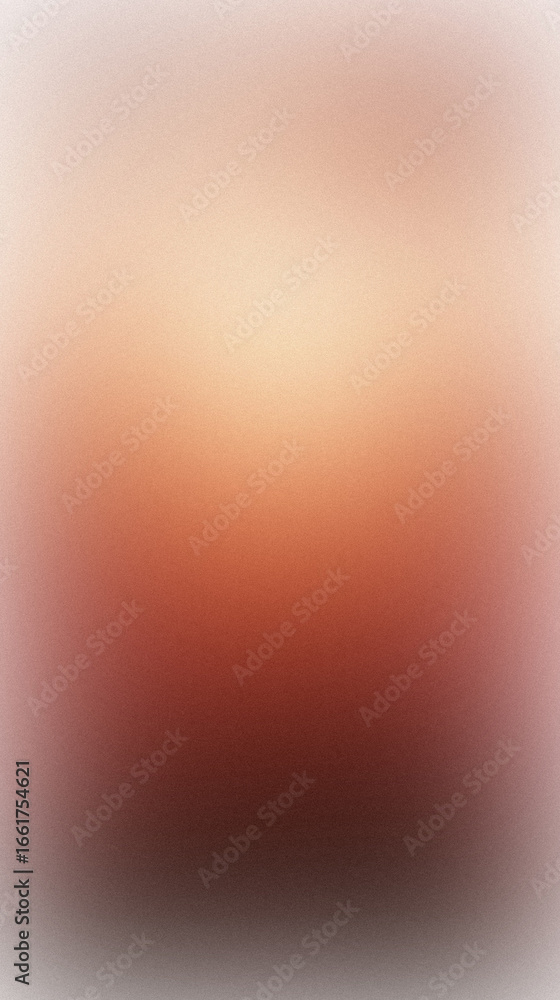 Poster Subtle Grainy Gradient with Warm Tones of Peach, Rose, and Umber Undertones, Creating a Soft and Ethereal Visual Texture with a Hint of Nostalgia, Perfect as a Background