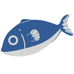  Blue fish