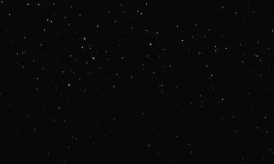 Colorful galaxy night sky vector background with milky way, nebula, stardust, and shining stars