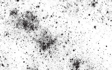 Dirty or dust film grain speck grit grunge overlay on white background grain noise grain dot white paper noise texture with distress effect vector illustration pattern background.	