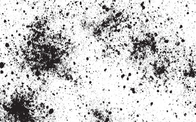 Dirty or dust film grain speck grit grunge overlay on white background grain noise Speckle grain dot white paper noise texture with distress effect vector illustration pattern background