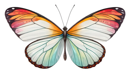 butterfly isolated on a white background  