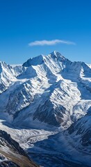 Snowy Mountain Peaks