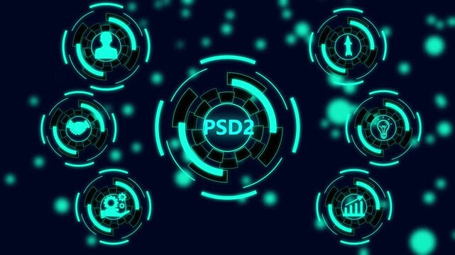 Tech Elements for Webinar or PSD2 Meeting Intro.