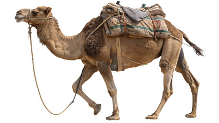 Camel isolated on transparent PNG background