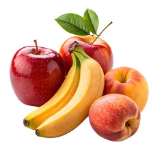 Red Apples and Yellow Bananas: Fresh Fruit