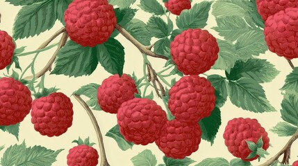 Raspberry Background
