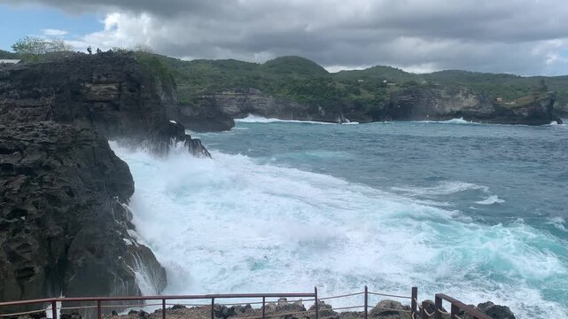 Nusa peneda island bali indonesa 