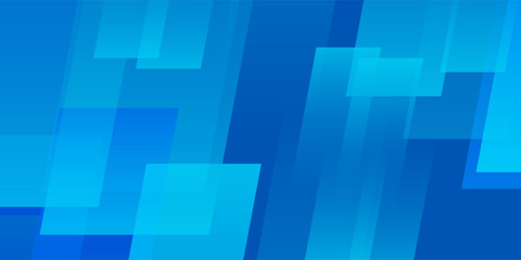 Abstract Blue Geometric Background, Modern Corporate Vector Design