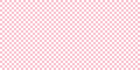 Baby Pink and White Checkered Pattern – Classic Seamless Geometric Design. EPS 10.