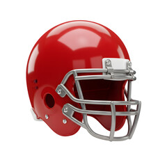 Fototapeta premium football helmet isolated on white