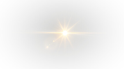 PNG Light Flare Transparent Overlay Sunbeam Glow Shine Radiance White Ray Starburst Abstract Optical Effect Burst