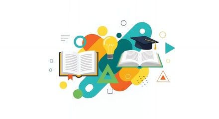 Education, Knowledge, and Graduation Concept