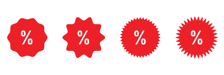 Discount icon, Percentage, finance percent offer tag, Shopping Sale label, , promotion commission icons button, vector, sign, symbol, logo, Discount, percentage icon symbol on white background .