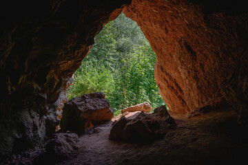 cave in the cave