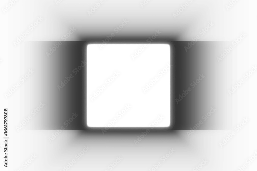 Aufkleber halftone geometric gradient frame made of squares and monochrome lines on white background. abstract
