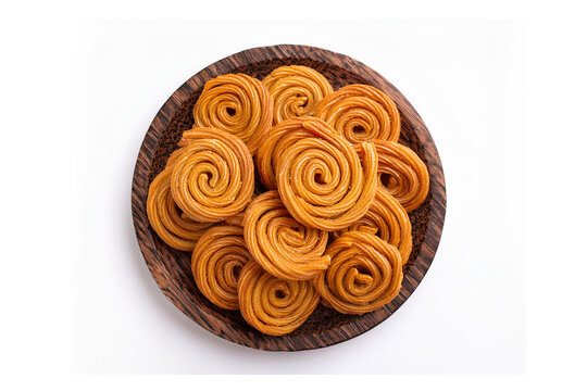 Traditional Indian Diwali snacks Chakali,murukku, also called chakli is also Indian Traditional Tea Time Snack Chakli, a deep fried snack, It is known as Chakali, Murukku, Muruku, Murkoo, Chakri
