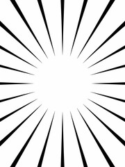 Abstract Burst Background Dynamic Radial Lines Design Element
