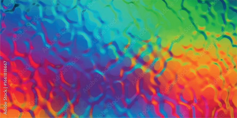 Poster abstract colorful textured background with rainbow gradient and fluid shapes