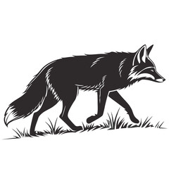 wolf vinyl ready vector illustration