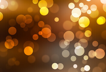 golden christmas lights bokeh shiny wallpaper, nw year invitation card background