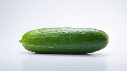 Fresh organic cucumber vegetable vibrant green healthy food ideal for