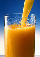 glass of orange juice