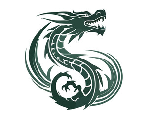 Dragon Art, Intricate Powerful and Ready for Print or Web, Sharp Details. Strong Identity. Timeless Design (1)