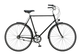 Obraz premium Exploring urban cycling trends city streets bicycle modern environment side sustainable transportation isolated PNG