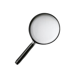 magnifying glass  on transparent background, cutout, png