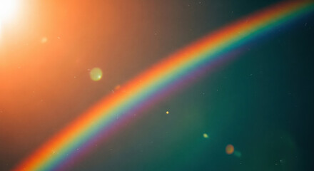 rainbow in the dark