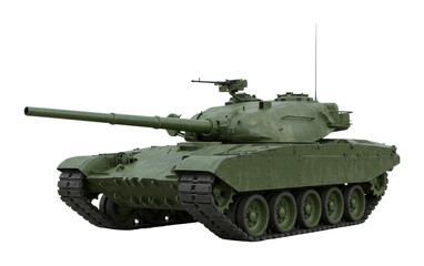 Military tank maneuvering tactics training ground digital military environment side warfare strategy isolated PNG